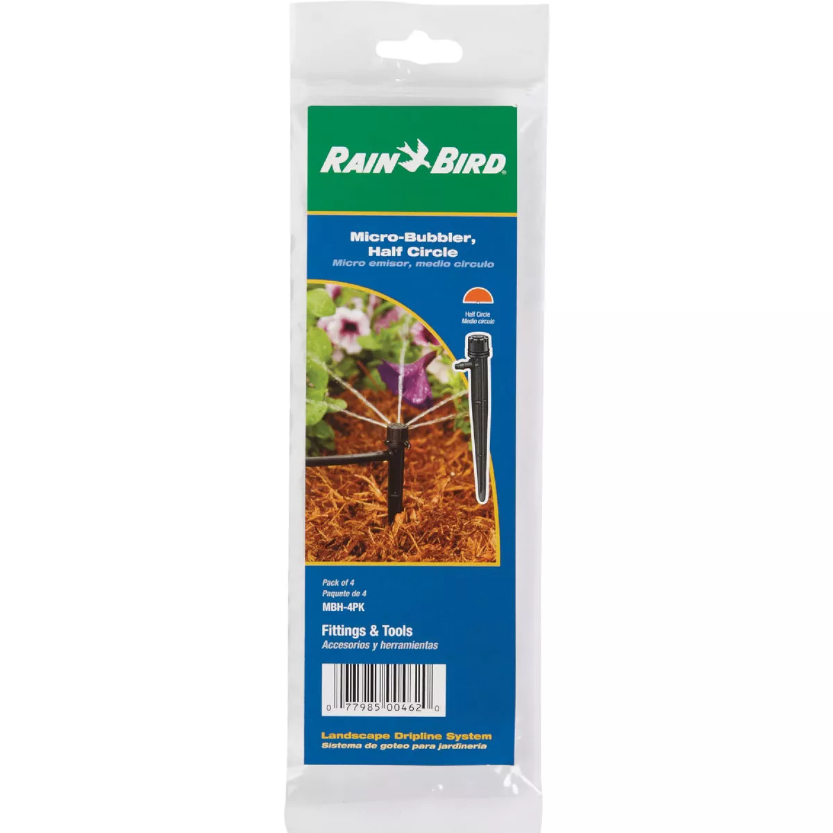 Rain Bird Half Circle Adjustable Micro-Bubbler (4-Pack)