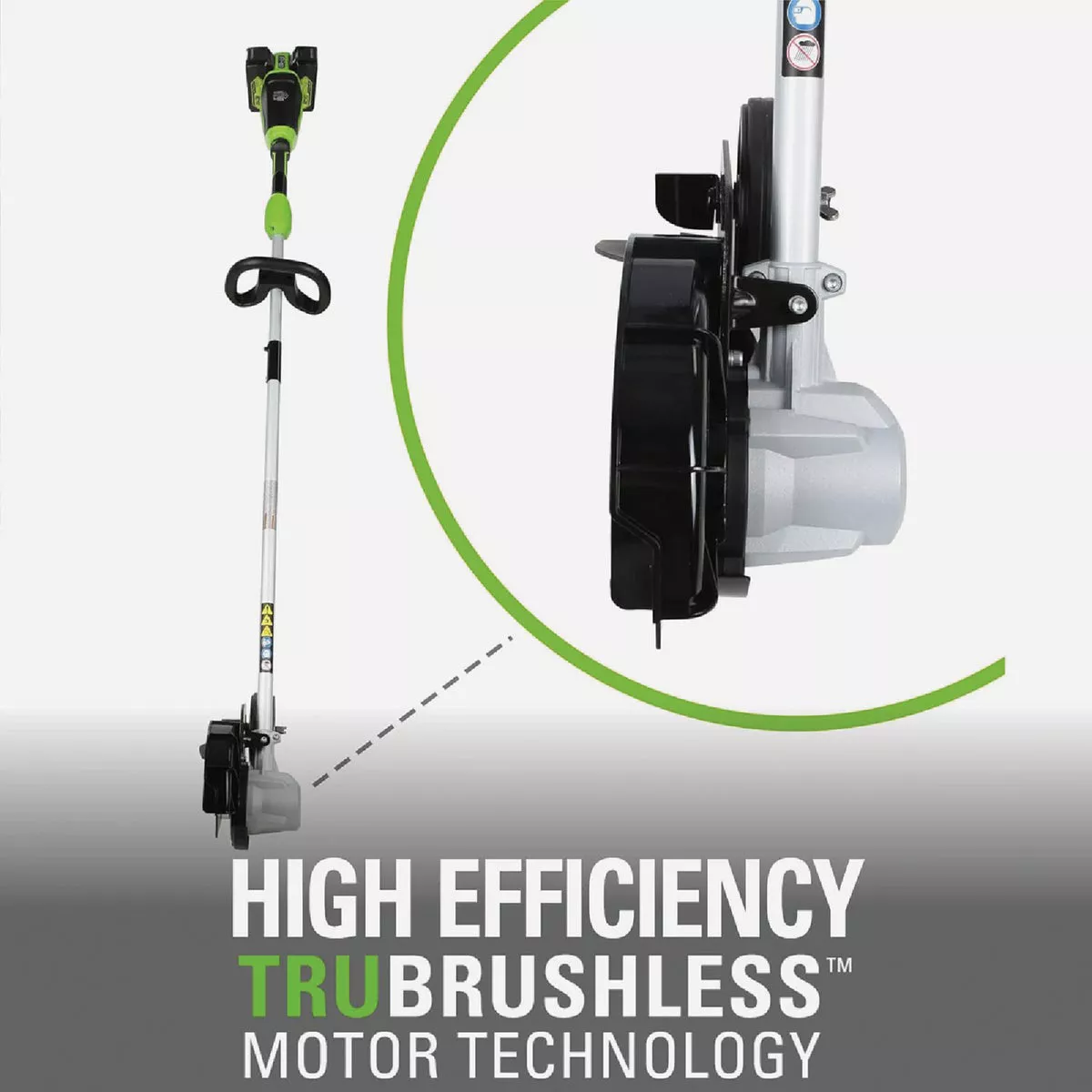 Greenworks 24V (2 x 24V) 8 In. Brushless Edger with (2) 4.0 Ah Batteries &Charger - photo 13