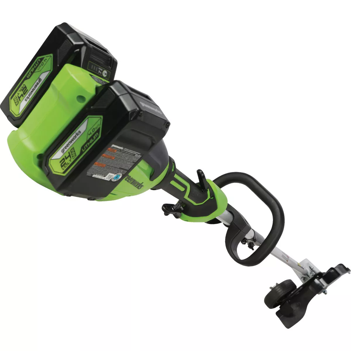 Greenworks 24V (2 x 24V) 8 In. Brushless Edger with (2) 4.0 Ah Batteries &Charger - photo 2