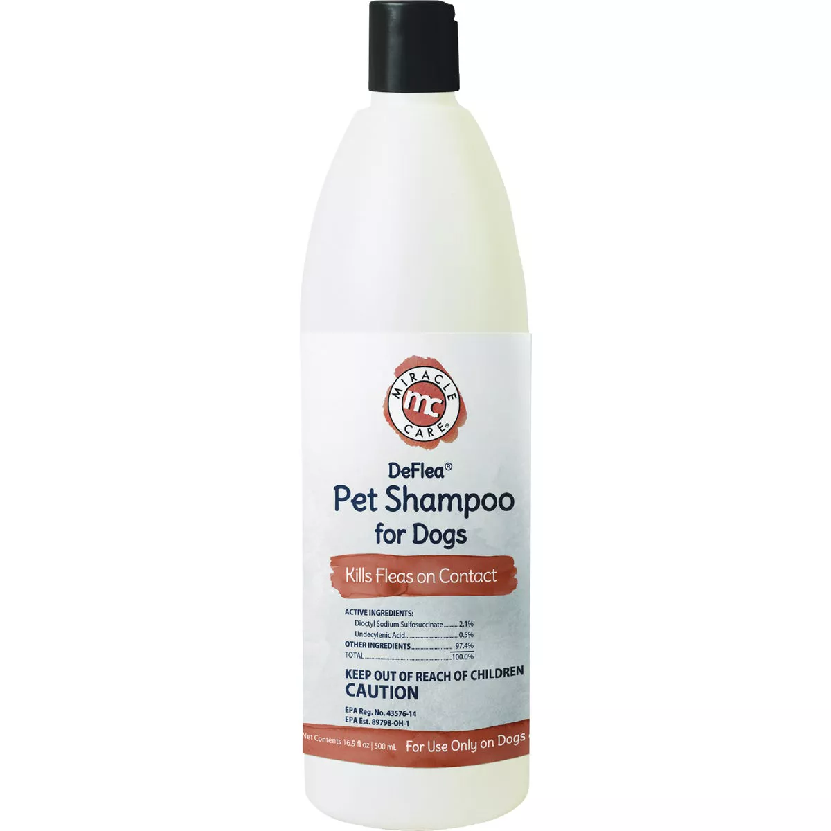 Miracle Care DeFlea 16.9 Oz. Dog Shampoo