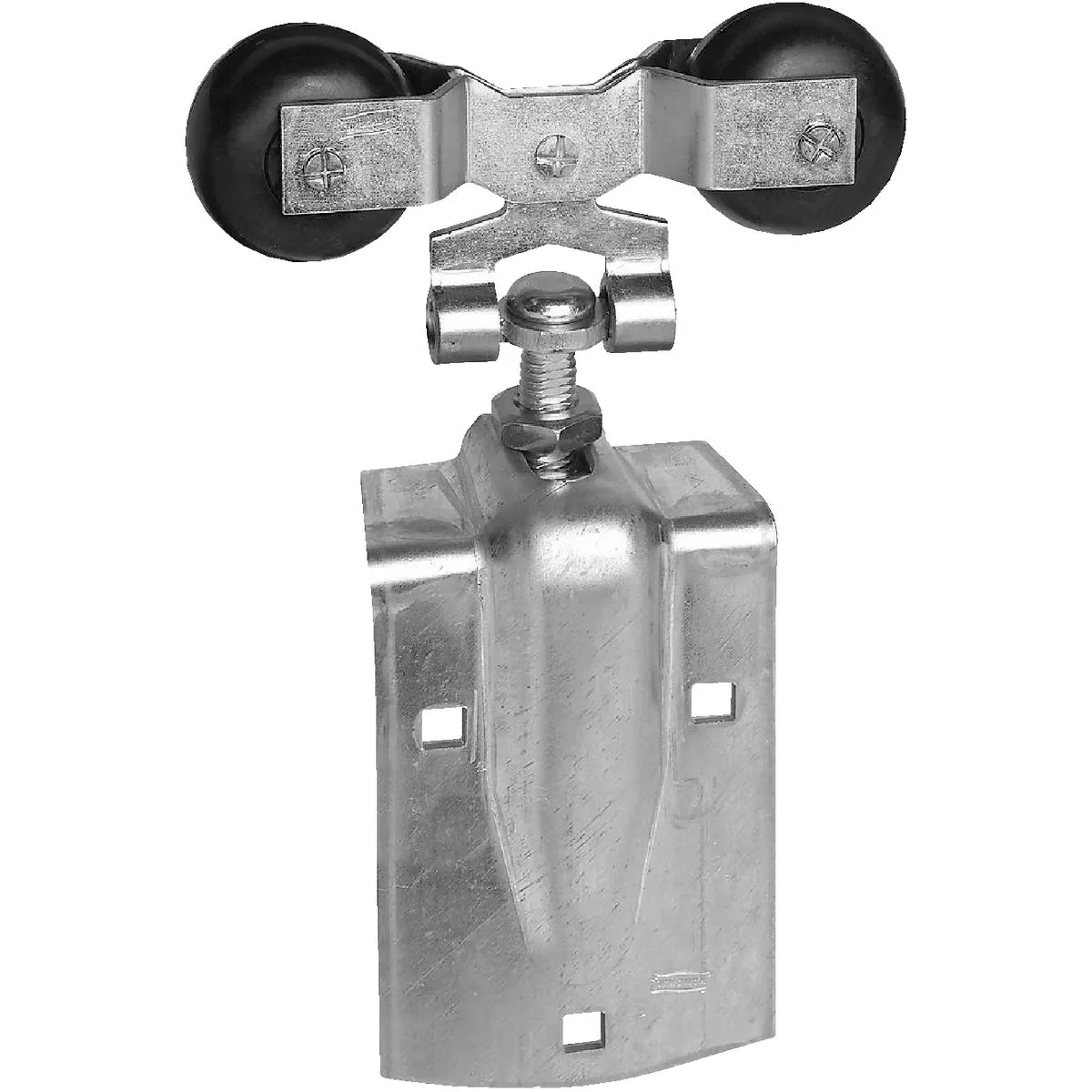 National Hardware Zinc-Plated Round Rail Door Strap Barn Door Hanger