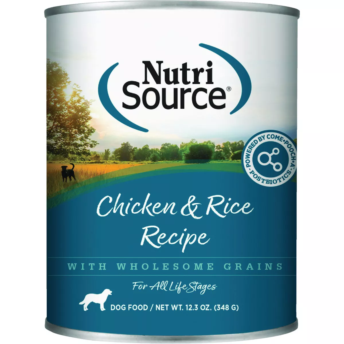 NutriSource 12.3 Oz. Chicken & Rice Recipe Wet Dog Food