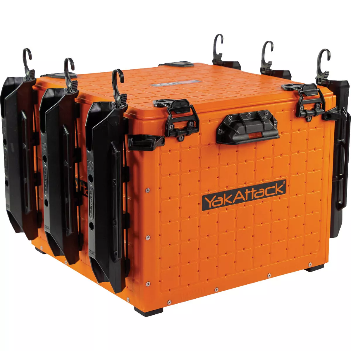 YakAttack BlackPak Pro 16 In. x 16 In. Orange Kayak Fishing Crate