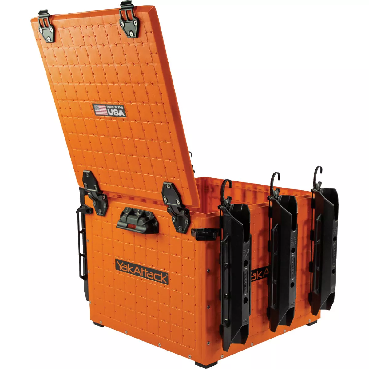 YakAttack BlackPak Pro 16 In. x 16 In. Orange Kayak Fishing Crate - photo 4