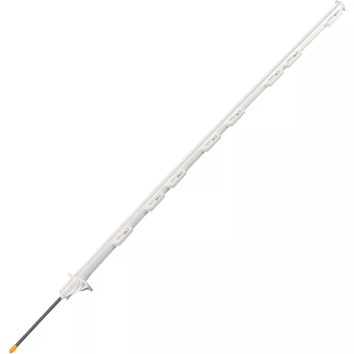 Dare Step-In 48 In. White Electric Fence Poly Post