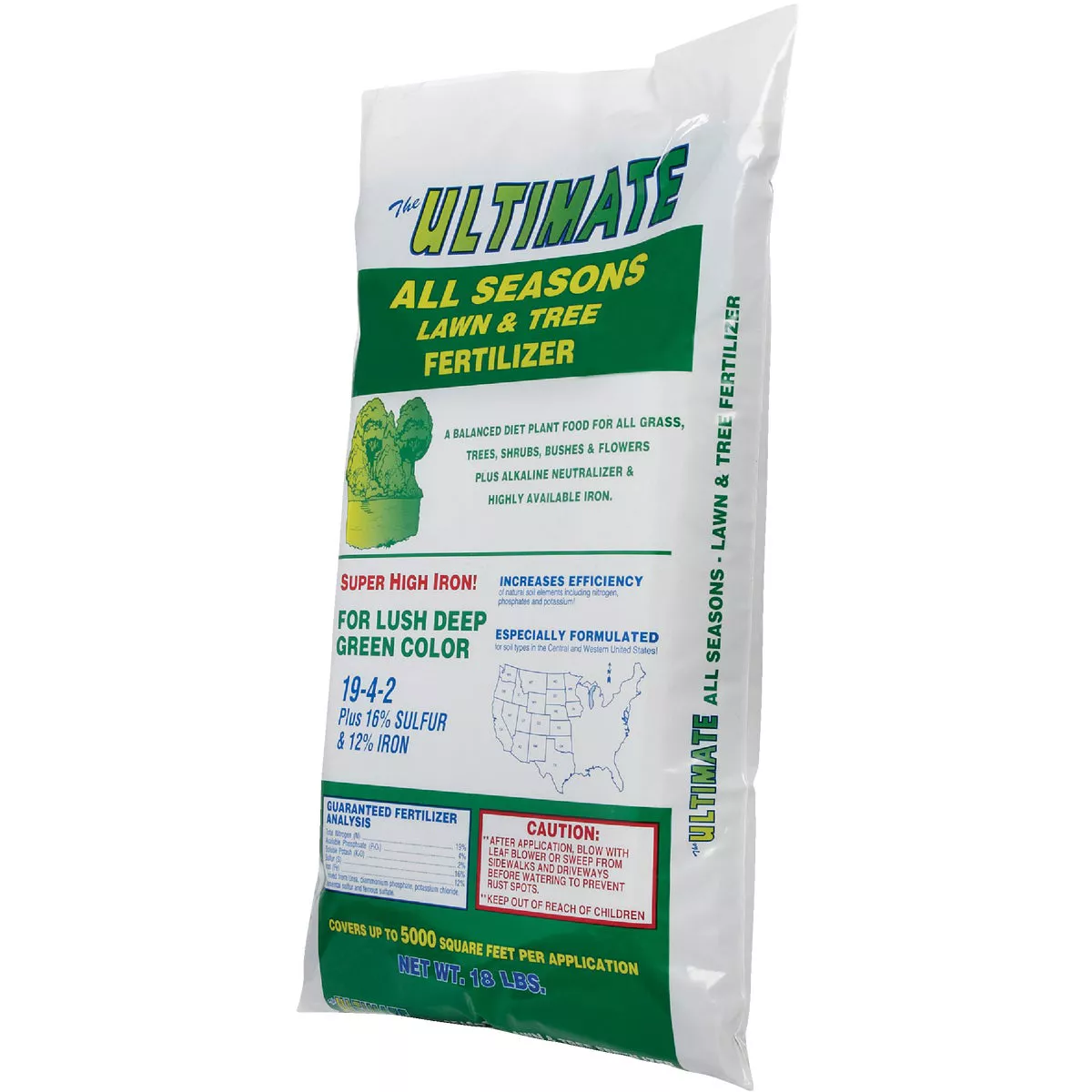 Ultimate 18 Lb. 5000 Sq. Ft. 19-4-2 All Seasons All Purpose Fertilizer - photo 3
