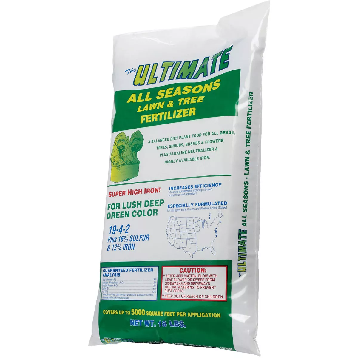Ultimate 18 Lb. 5000 Sq. Ft. 19-4-2 All Seasons All Purpose Fertilizer - photo 5
