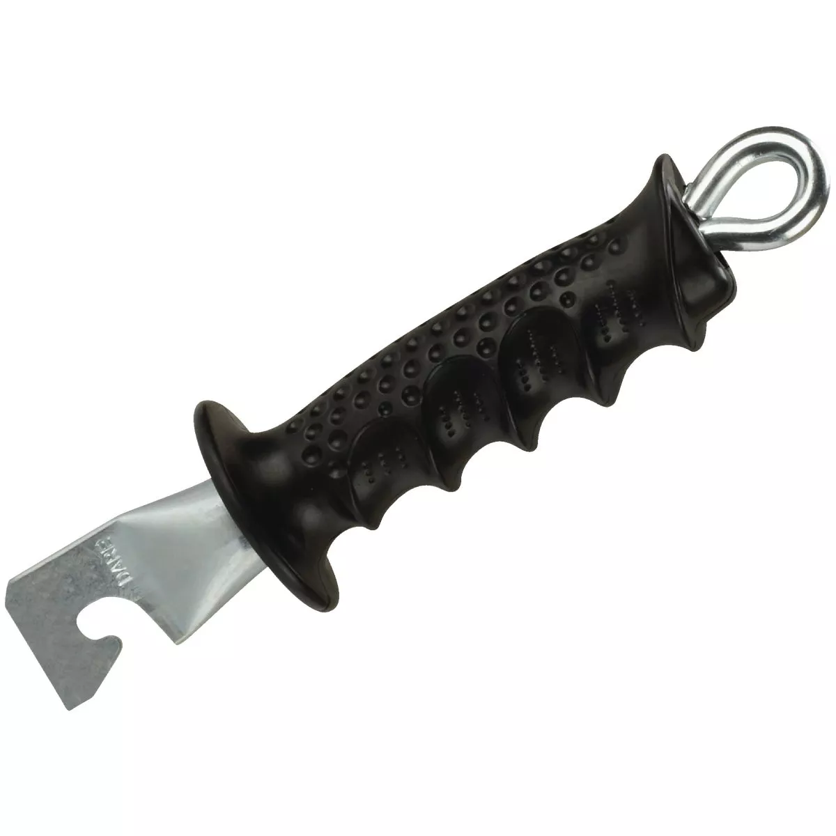Dare Old Ironsides 4-1/2 In. Spring Black Rubber Electric Fence Gate Handle