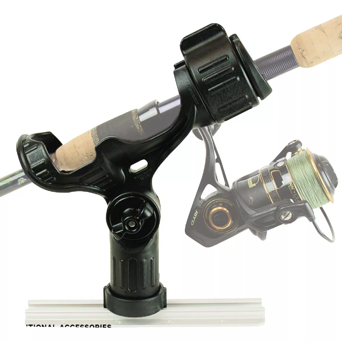 YakAttack Omega Rod Holder with Track Mounted LockNLoad Mounting System - photo 4