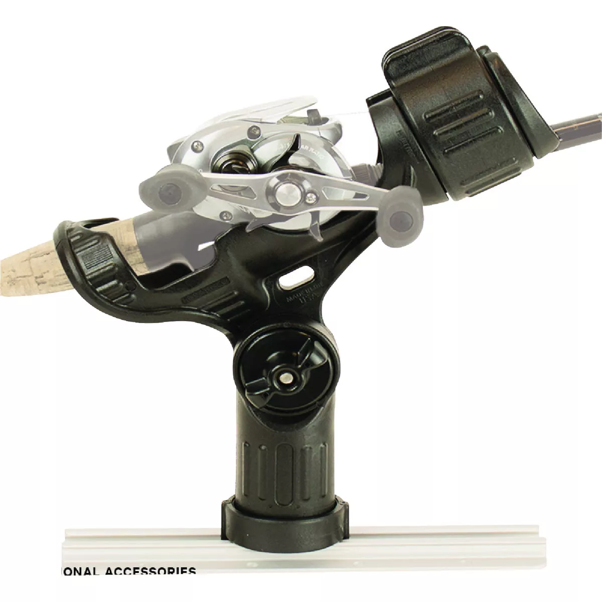 YakAttack Omega Rod Holder with Track Mounted LockNLoad Mounting System - photo 5
