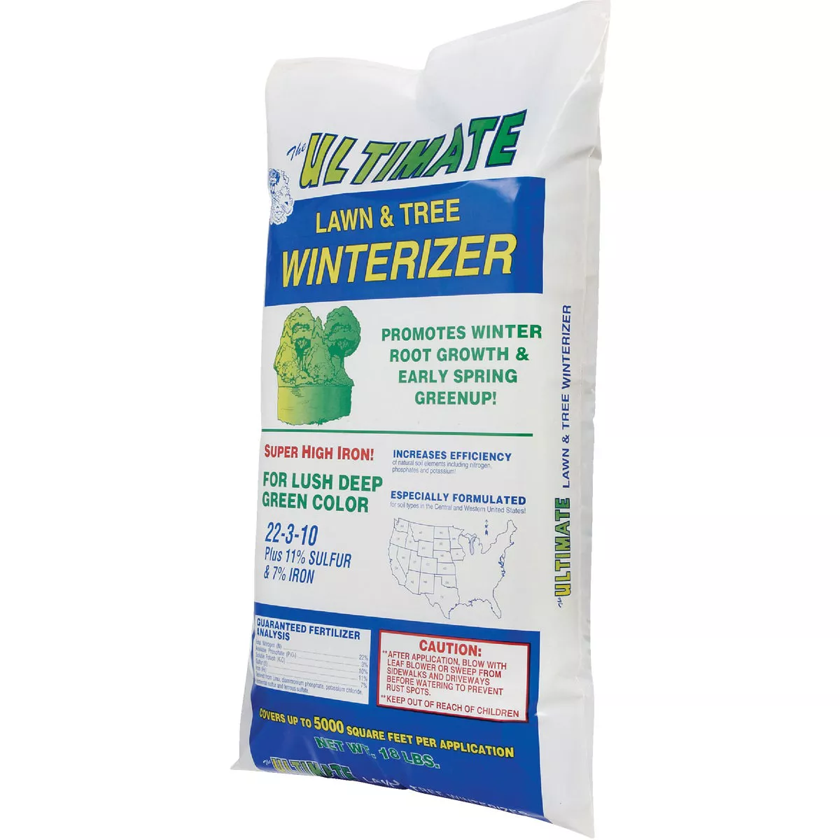 Ultimate 18 Lb. 5000 Sq. Ft. 22-3-10 Lawn And Tree Winterizer Fall Fertilizer - photo 3