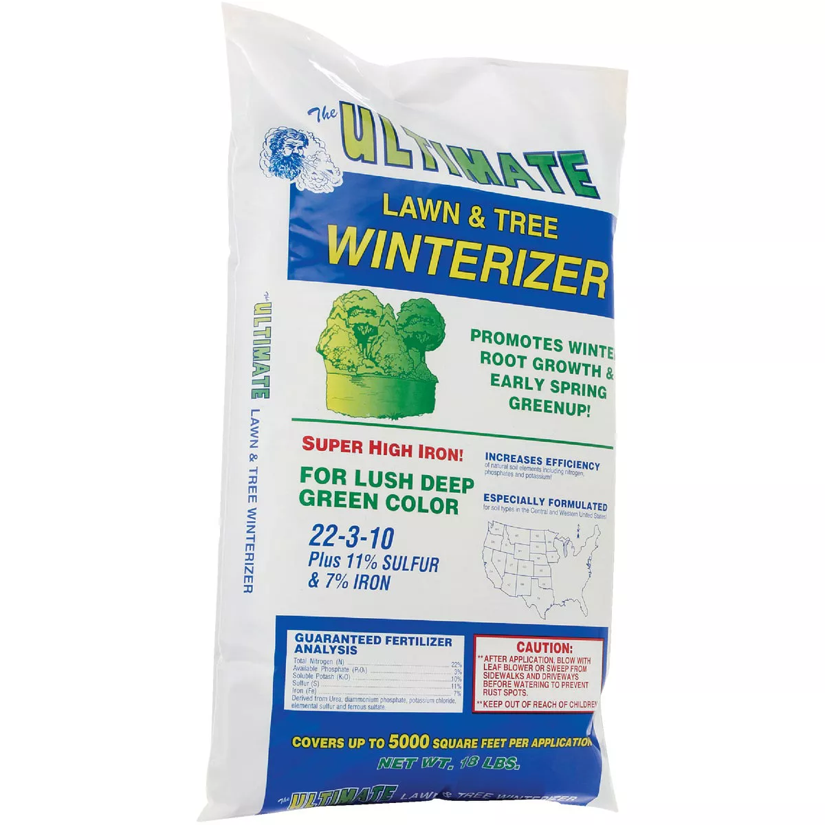 Ultimate 18 Lb. 5000 Sq. Ft. 22-3-10 Lawn And Tree Winterizer Fall Fertilizer - photo 4