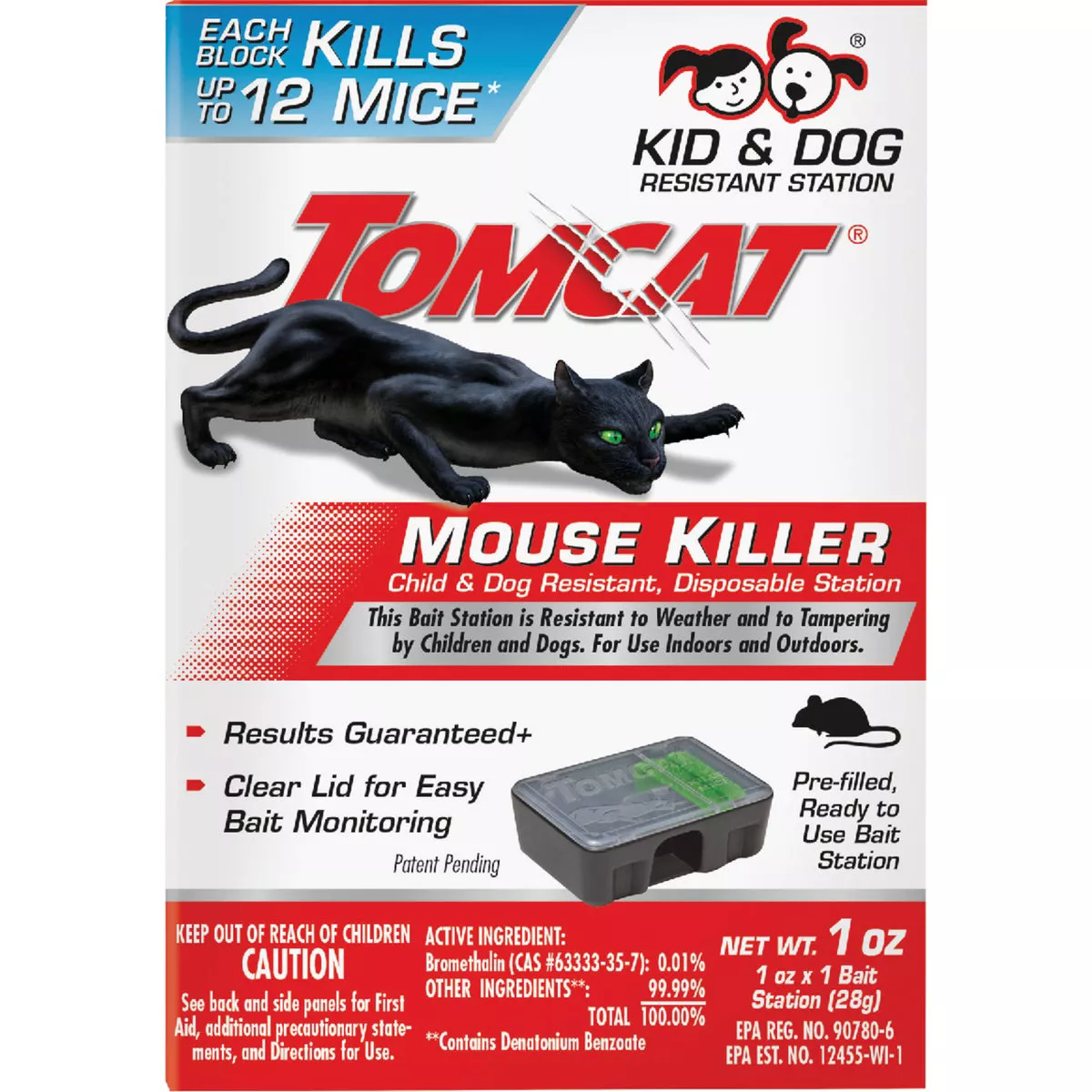 TOMCAT Disposable Bait Station Mouse Killer - photo 2