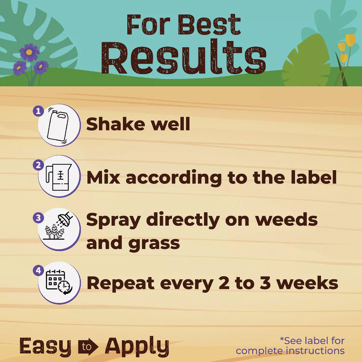 Bonide Captain Jack's Deadweed Brew 32 Oz. Concentrate Weed & Grass Killer - photo 4