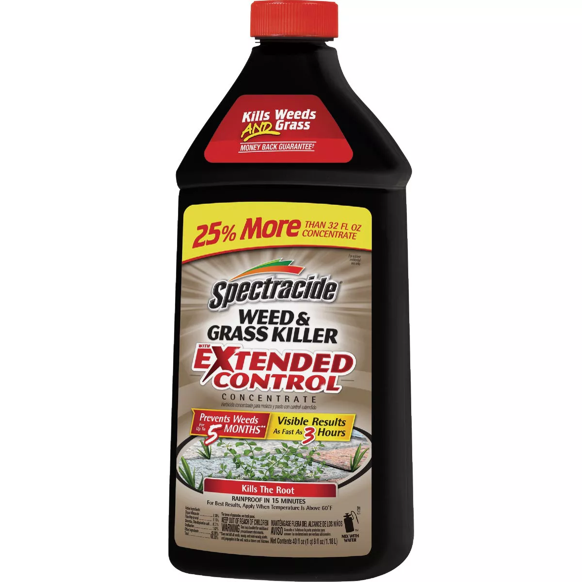 Spectracide 40 Oz. Concentrate Weed & Grass Killer with Extended Control
