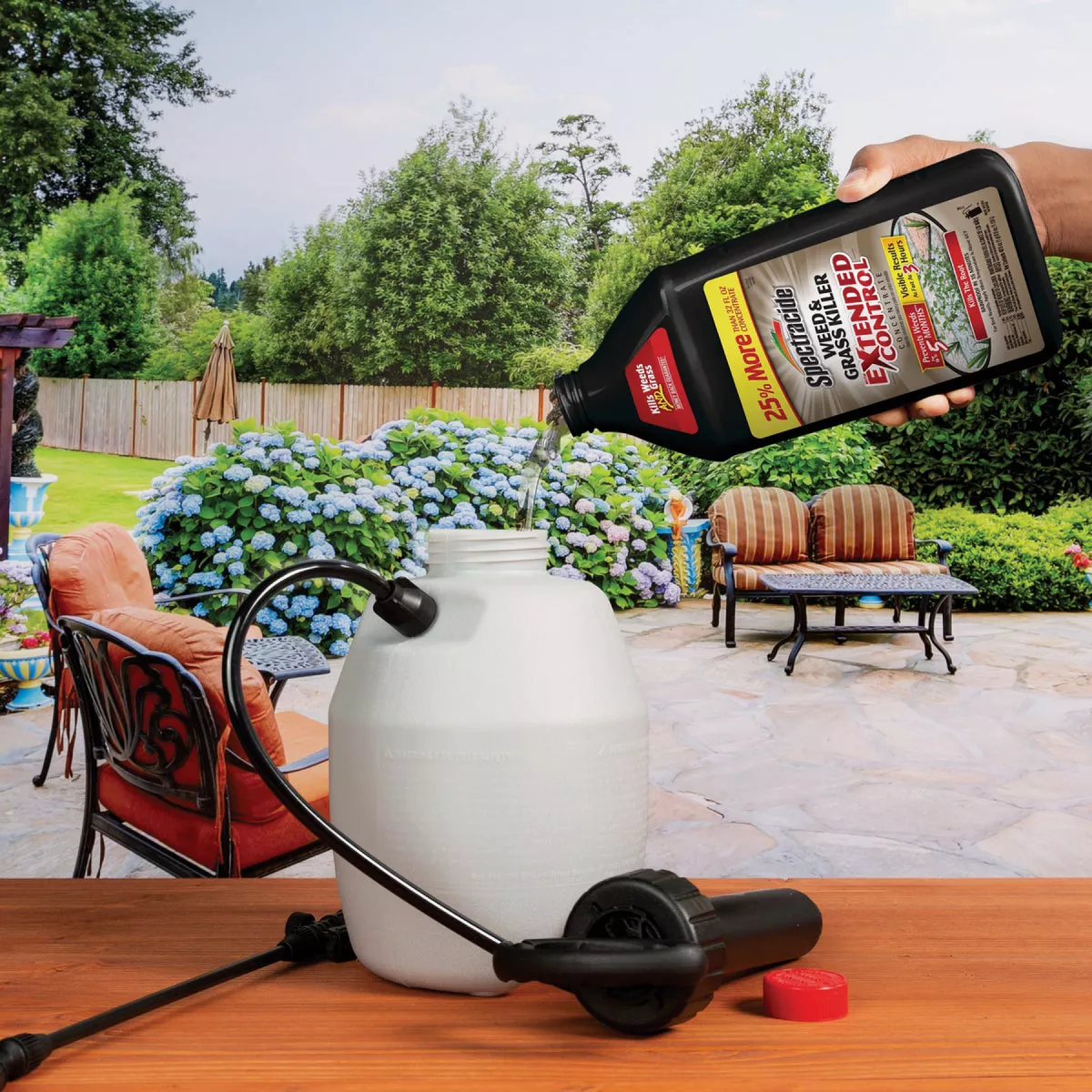 Spectracide 40 Oz. Concentrate Weed & Grass Killer with Extended Control - photo 3