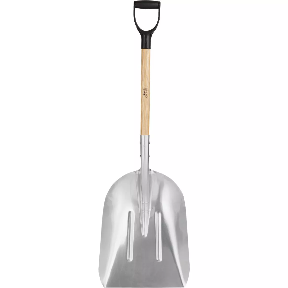Best Garden 28.25 In. Wood D-Grip Handle #12 Aluminum Scoop Shovel - photo 2