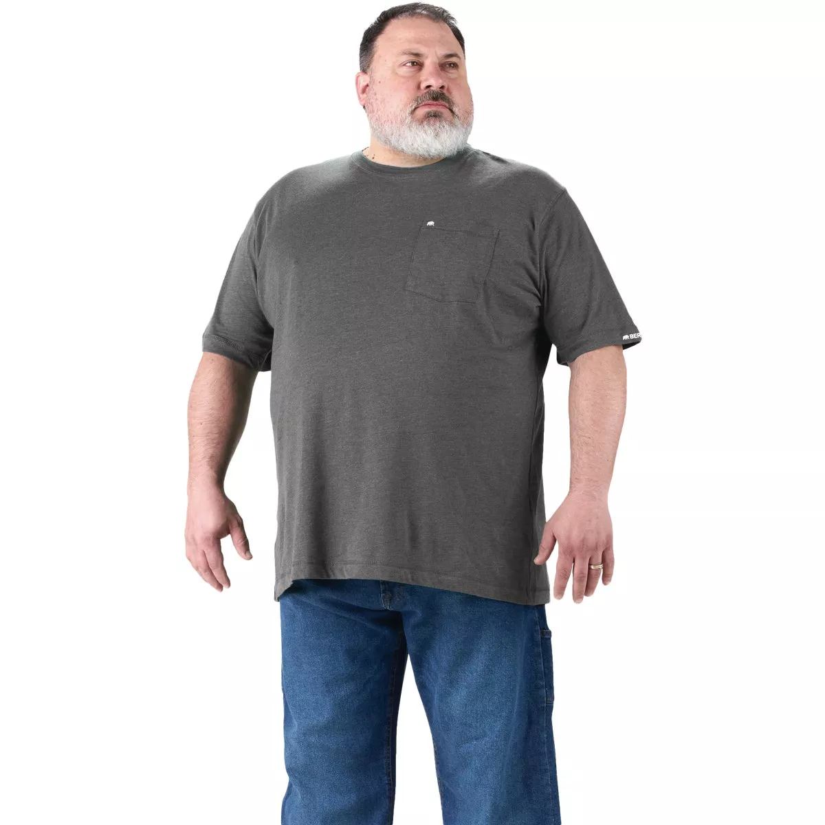 Berne Performance Men's 2XL Slate Short Sleeve Pocket T-Shirt - photo 3