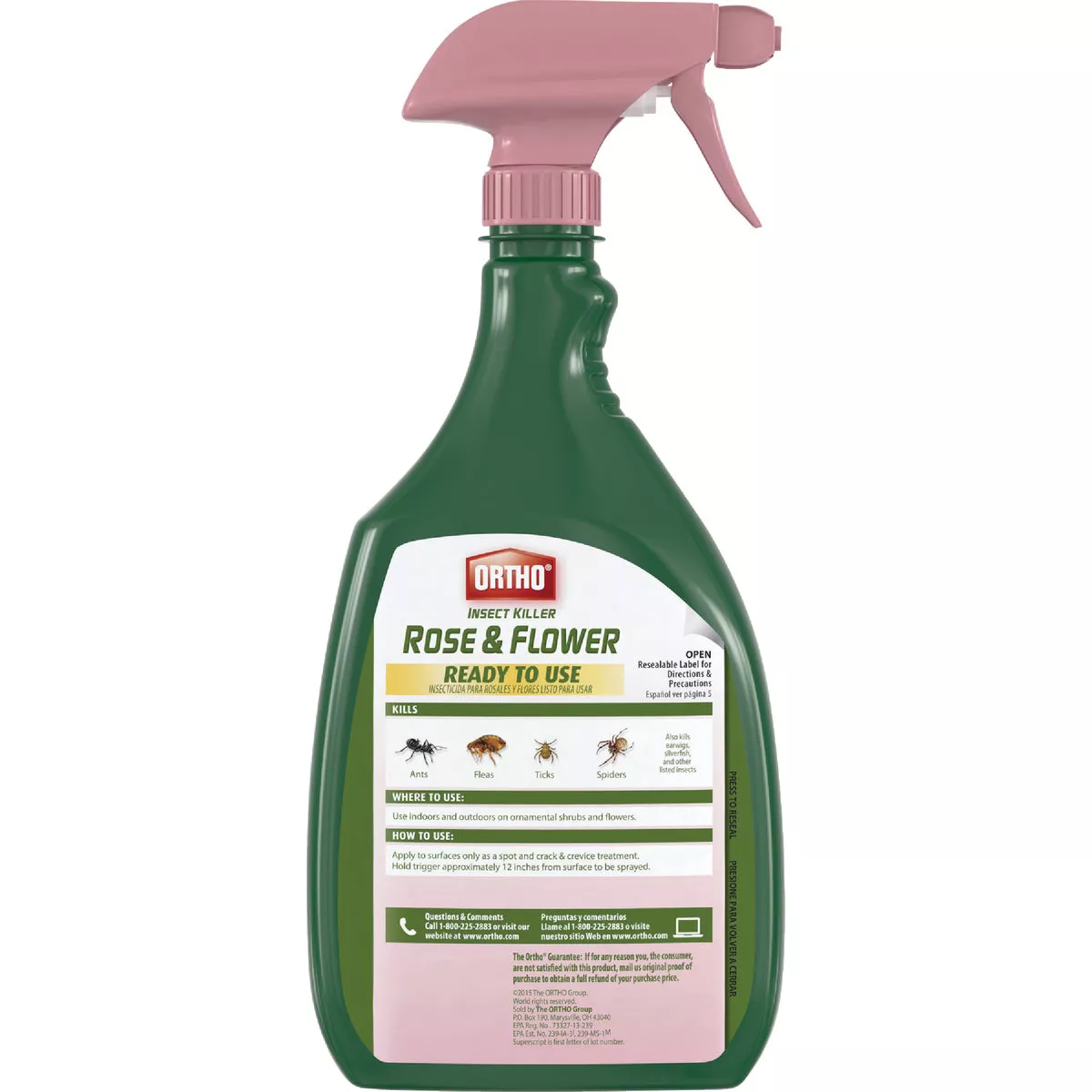 Ortho 24 Oz. Ready To Use Trigger Spray Rose & Flower Insect Killer - photo 2