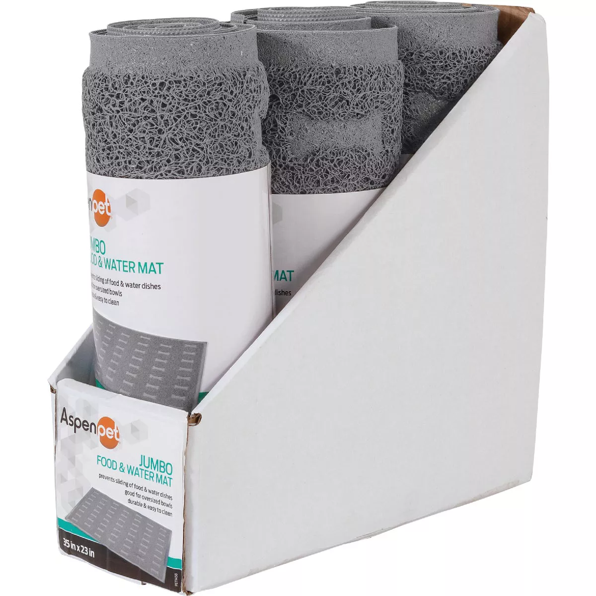 Aspen Pet 35 In. x 23 In. Plastic Pet Feeding Mat - photo 4