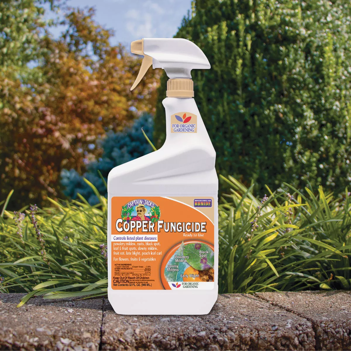 Bonide Captain Jack's 1 Qt. Ready To Use Trigger Spray Copper Fungicide - photo 2