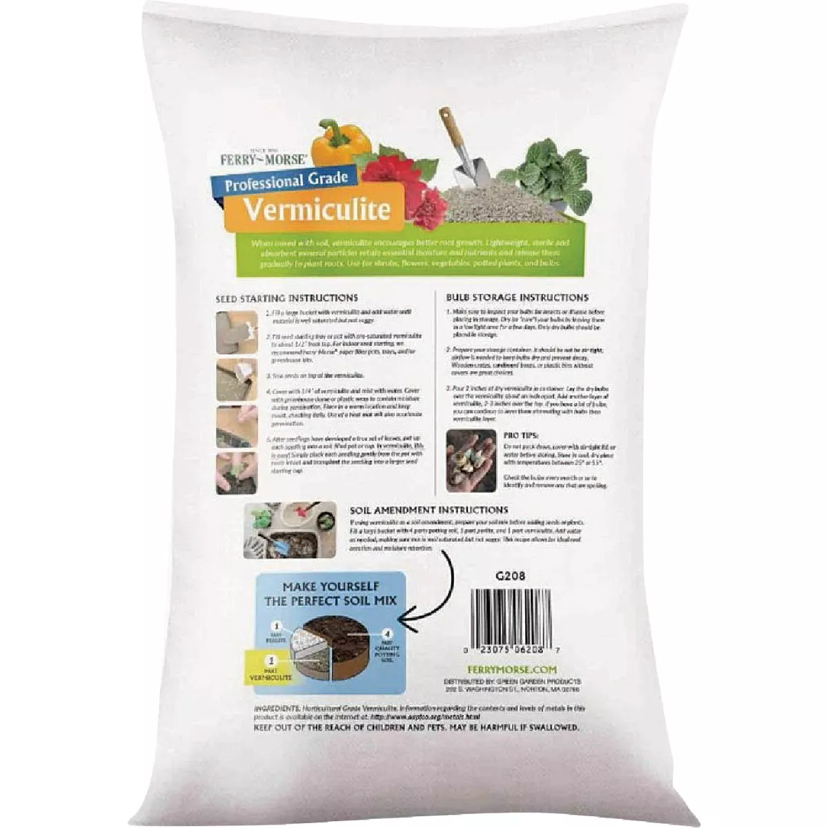 Ferry Morse 8 Qt. Professional Grade Vermiculite - photo 5