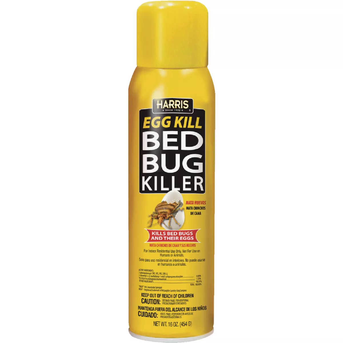 Harris 16 Oz. Aerosol Spray Egg Kill Bedbug Killer