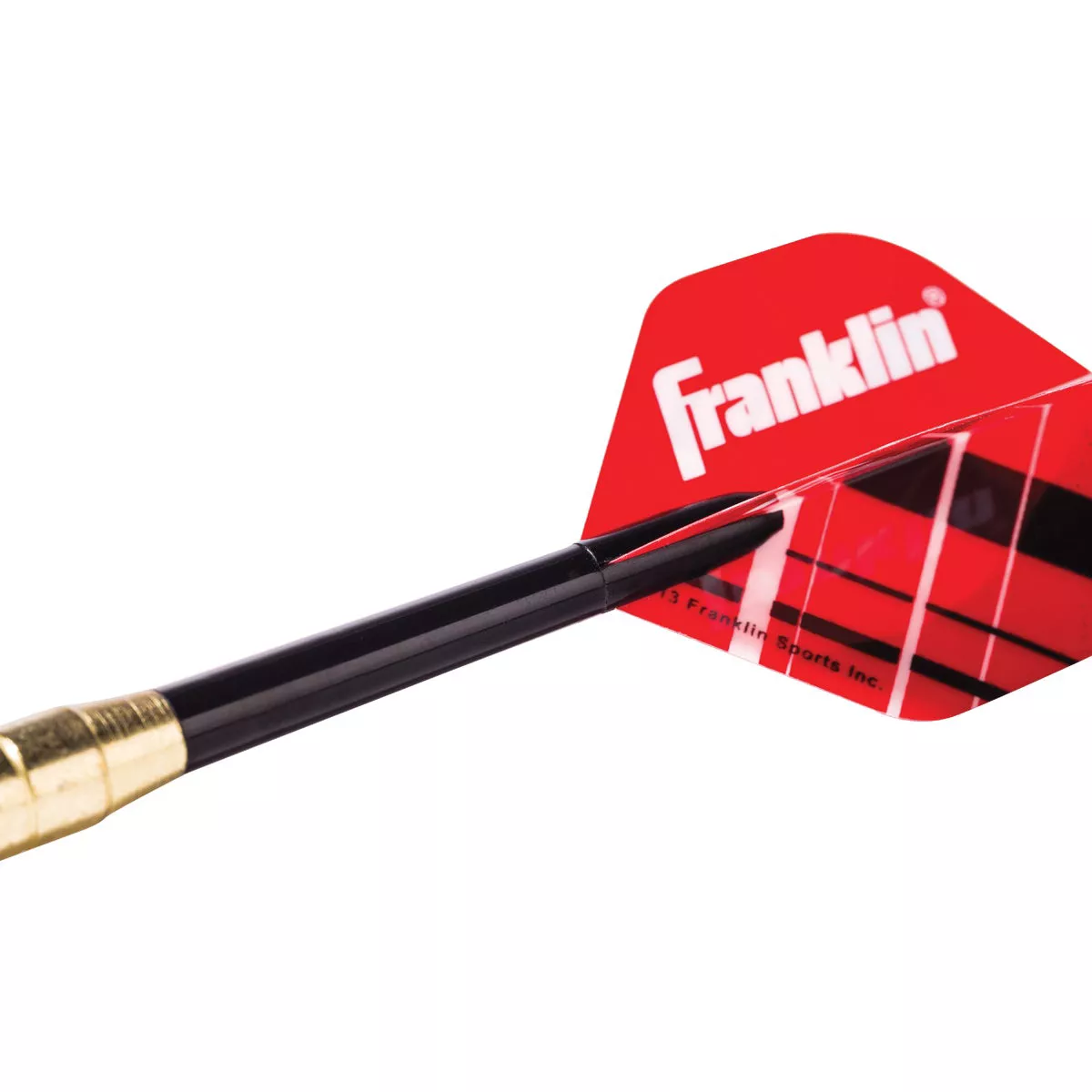 Franklin Brass-Coated Steel 18 Gm. Steel Tip Dart Set (6-Pack) - photo 5