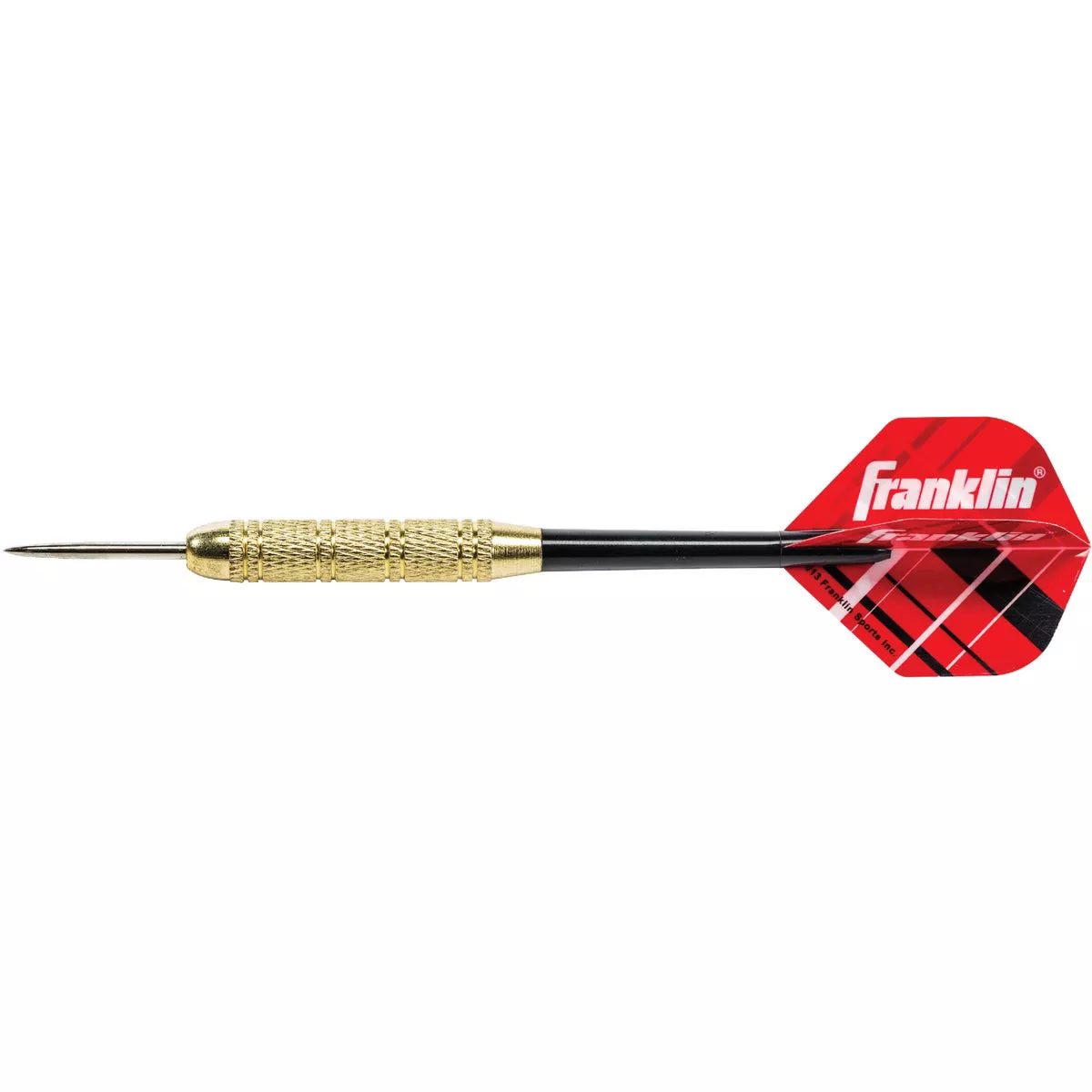 Franklin Brass-Coated Steel 18 Gm. Steel Tip Dart Set (6-Pack) - photo 6