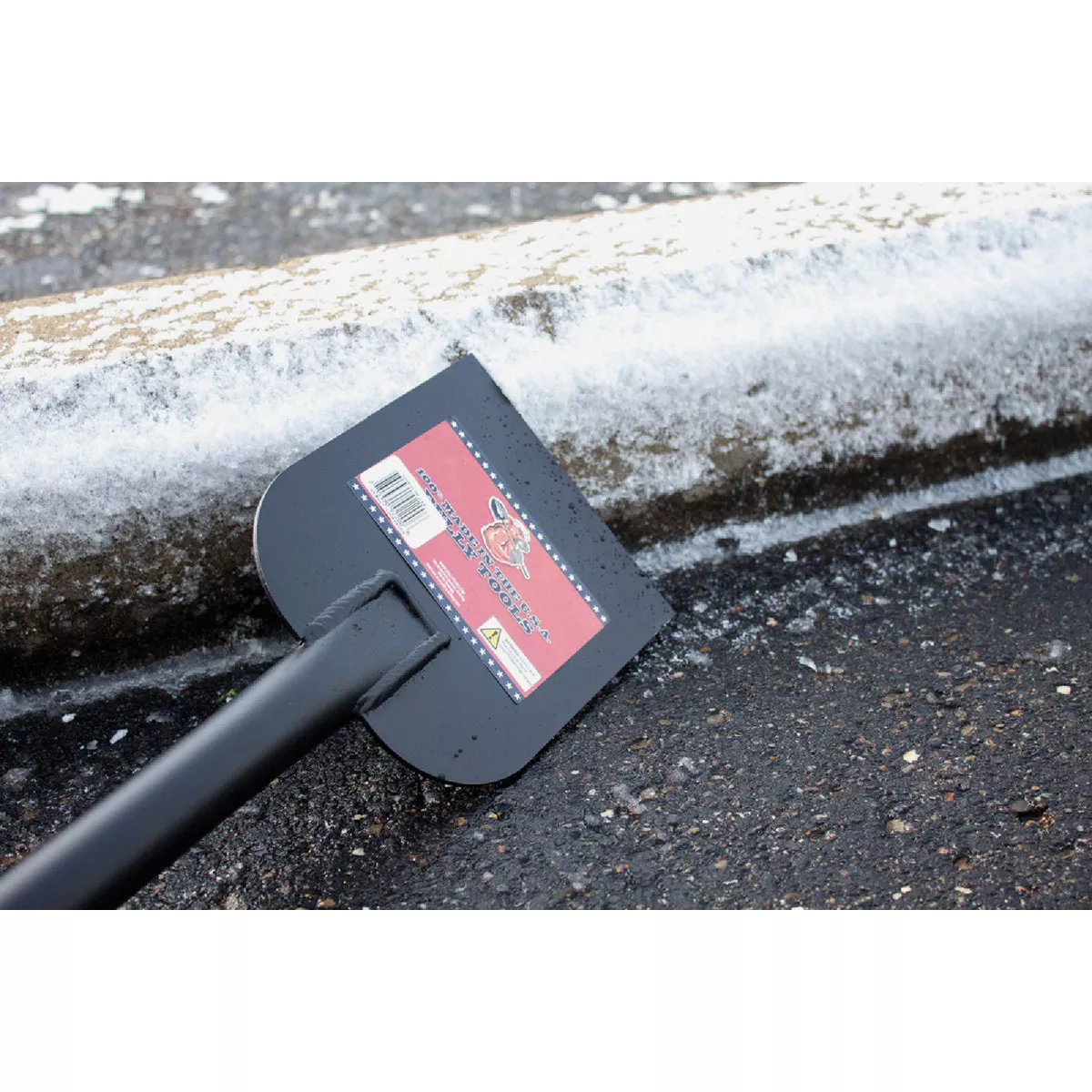 Bully Tools 6 In. W. Steel Long Handle Sidewalk Ice Scraper - photo 6