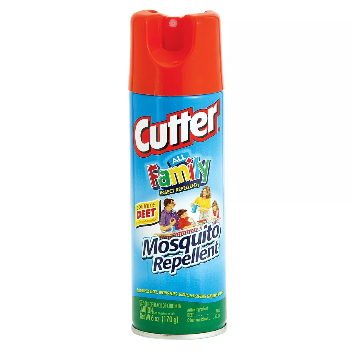 Cutter All Family 6 Oz. Insect Repellent Aerosol Spray