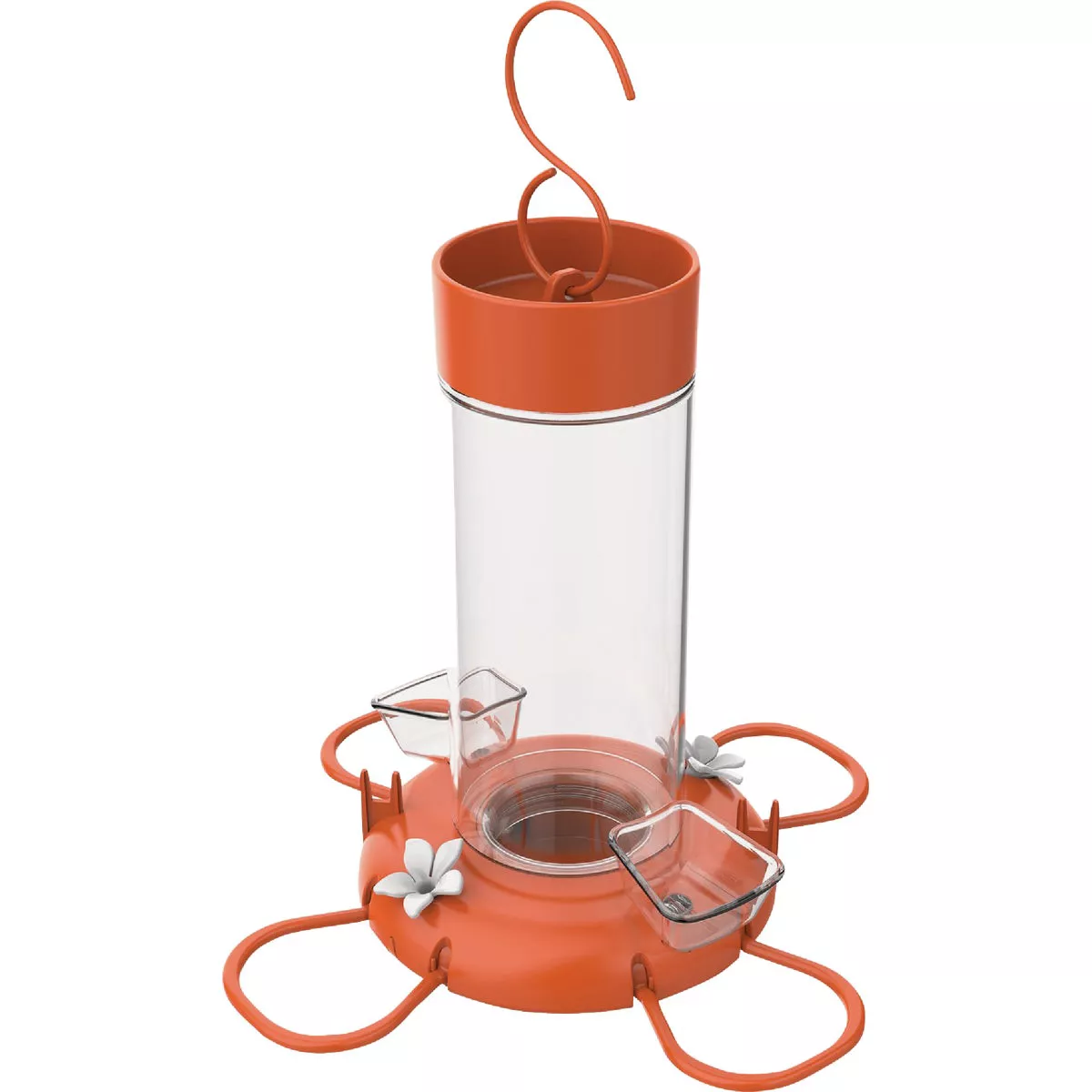 Nature's Way 30 Oz. Orange Blossom Glass Oriole Feeder with Jelly Attachments