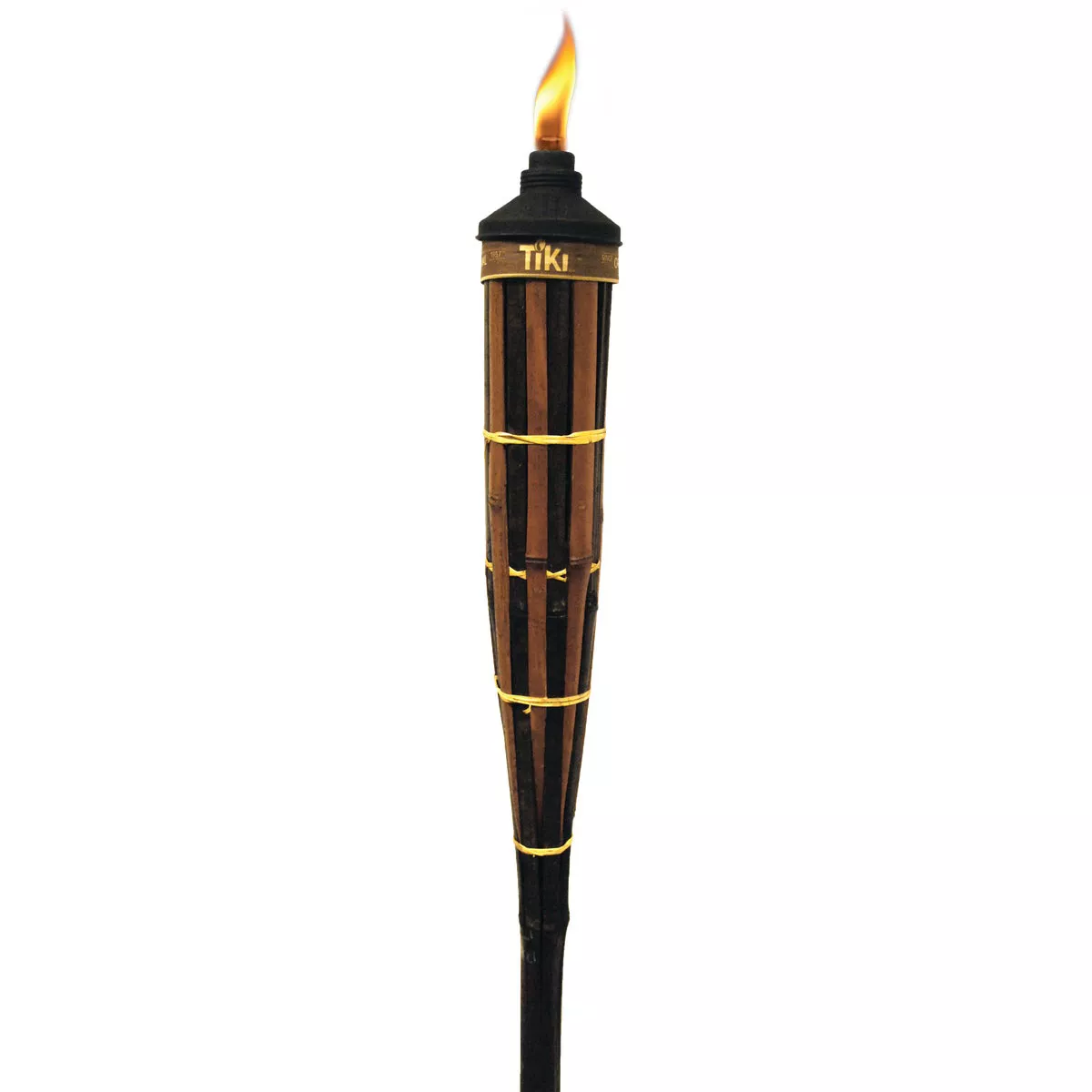 Tiki Royal Polynesian 5 Ft. Brown Bamboo Patio Torch