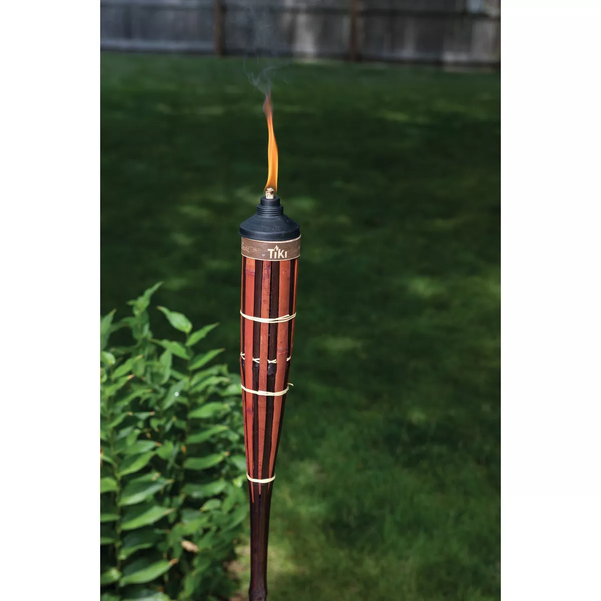 Tiki Royal Polynesian 5 Ft. Brown Bamboo Patio Torch - photo 2