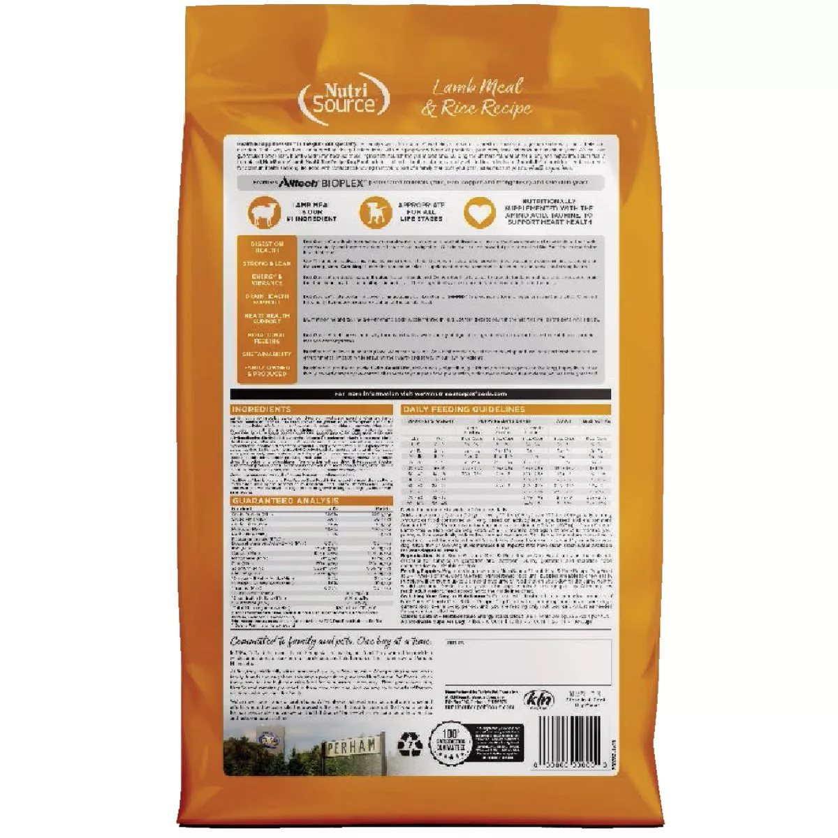 NutriSource 26 Lb. Lamb Meal & Rice Recipe Dog Food - photo 7