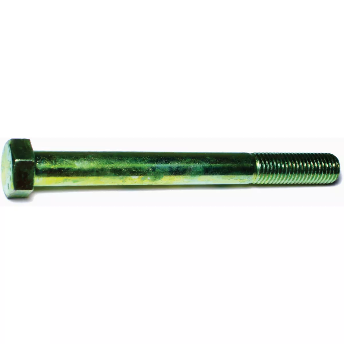 Midwest Fastener 3/4 In.-10 x 7-1/2 In. Green Rinsed Zinc Plated Grade 5 Steel Coarse Thread Hex Cap Screws-