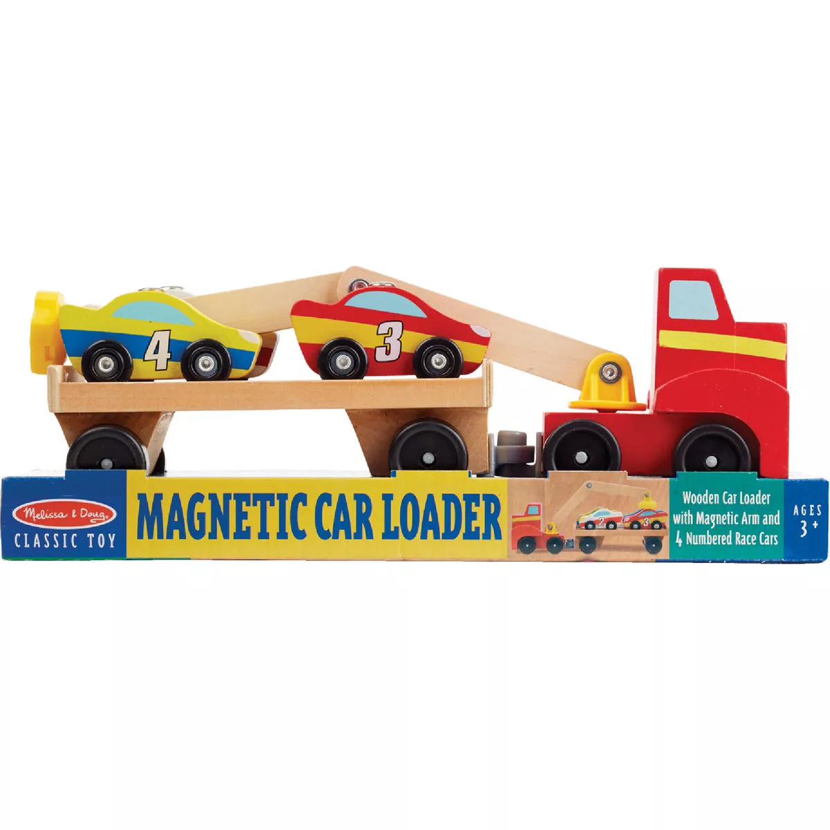 Melissa & Doug Magnetic Car Loader