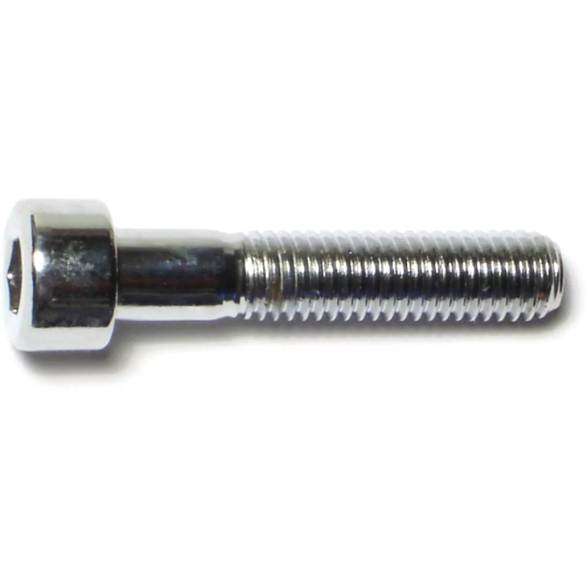 Midwest Fastener 8mm-1.25 x 40mm Chrome Plated Class 12.9 Steel Coarse Thread Knurled Head Hex Socket Cap Screws (5 Ct.)