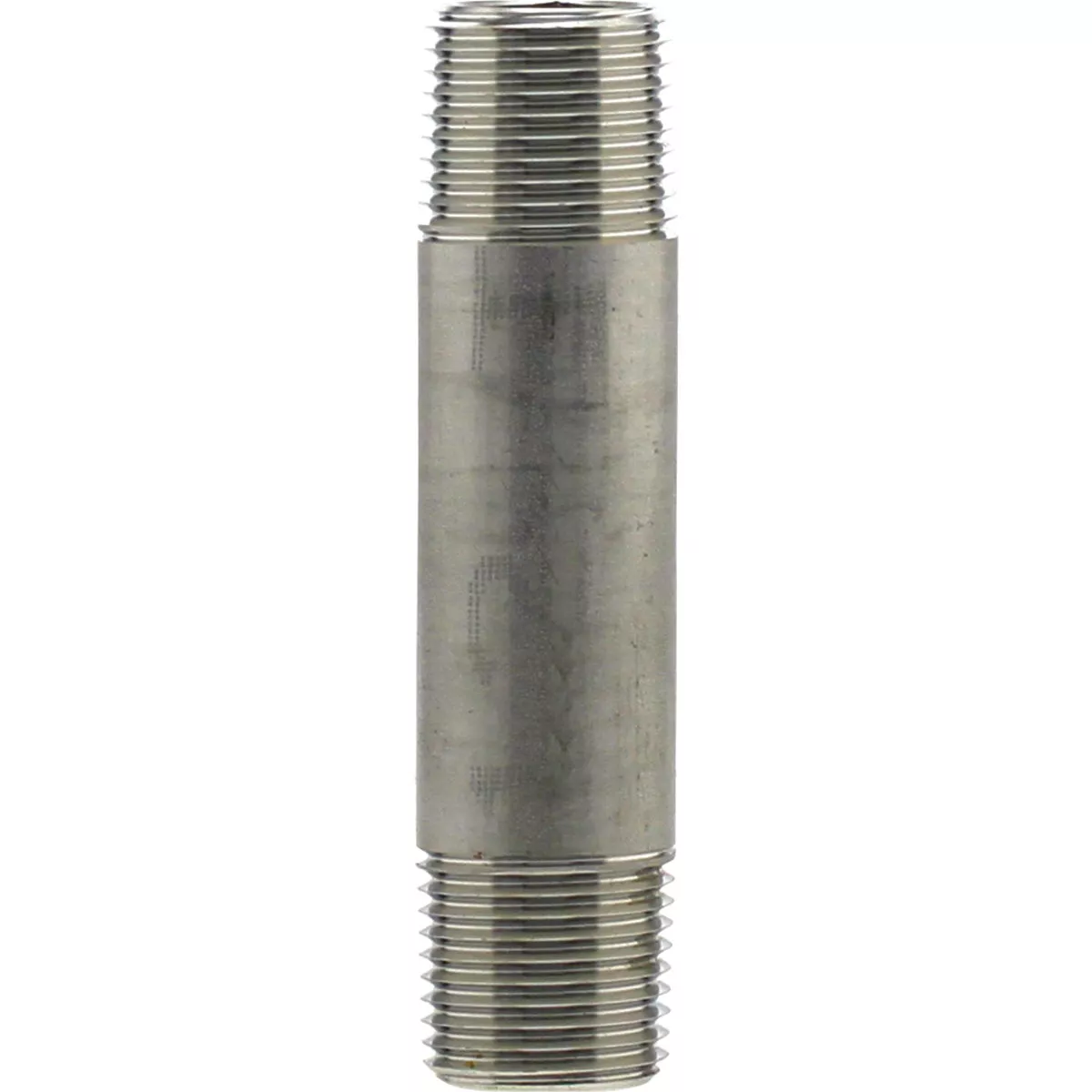 PLUMB-EEZE 1/2 In. MIP x 3-1/2 In. Stainless Steel Nipple