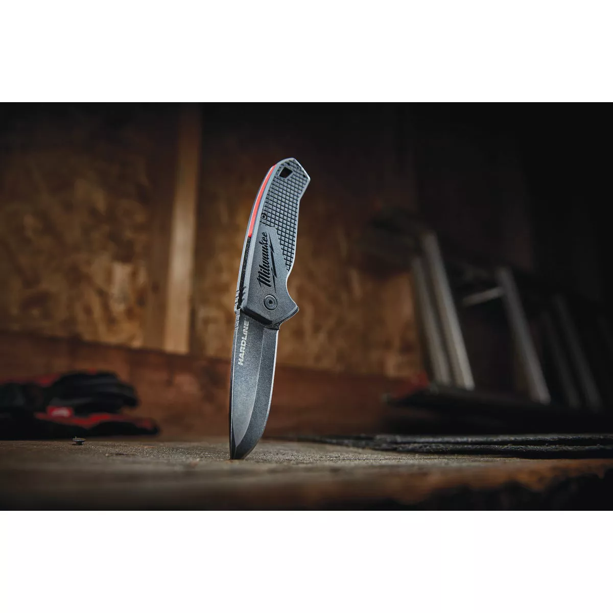 Milwaukee Hardline 3 In. Smooth Blade Black Pocket Knife - photo 4