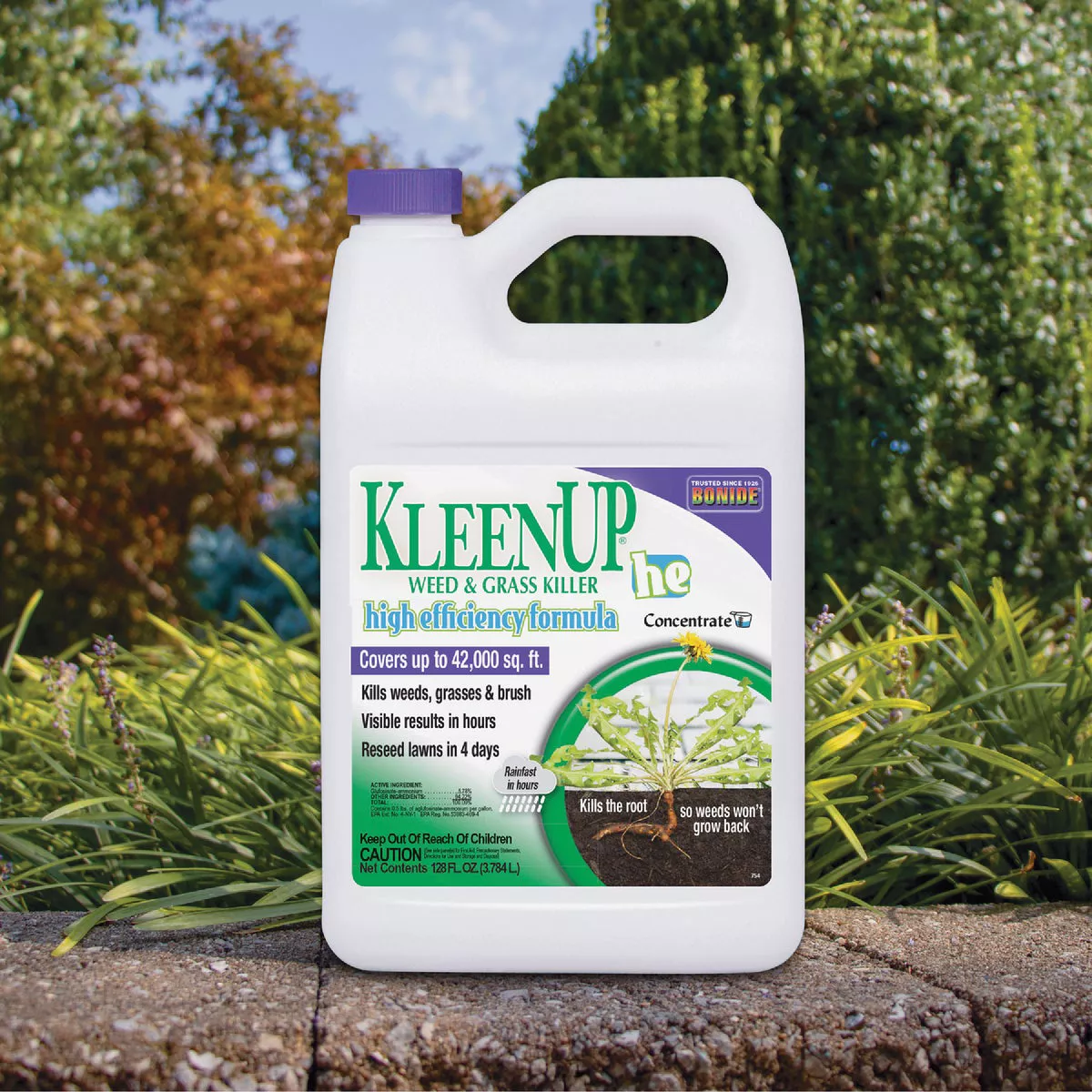 Bonide KleenUP 128 Oz. Concentrate Weed & Grass Killer High Efficiency Formula - photo 2