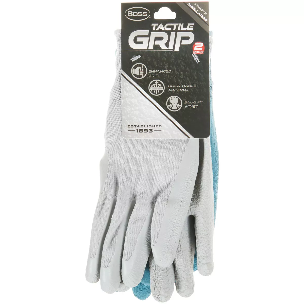 Boss Tactile Grip Men's Large Latex Coated Glove (2-Pack) - photo 2