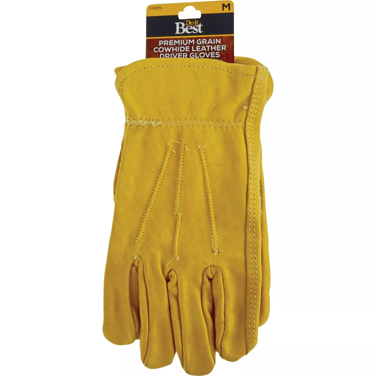 Do it Best Men's Large Top Grain Leather Work Glove