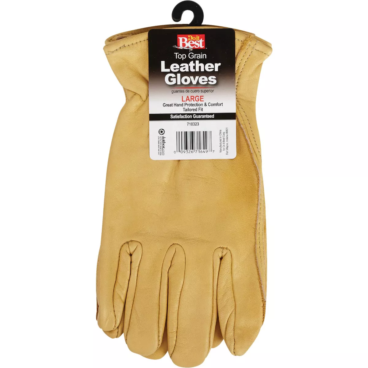 Do it Best Men's Large Top Grain Leather Work Glove - photo 2