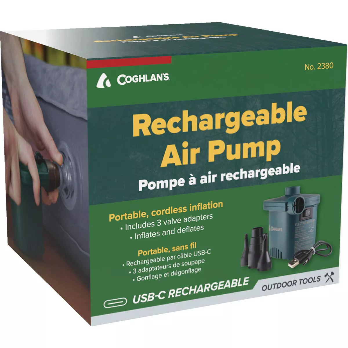 Coghlans Rechargeable Lithium Battery Air Pump - photo 2