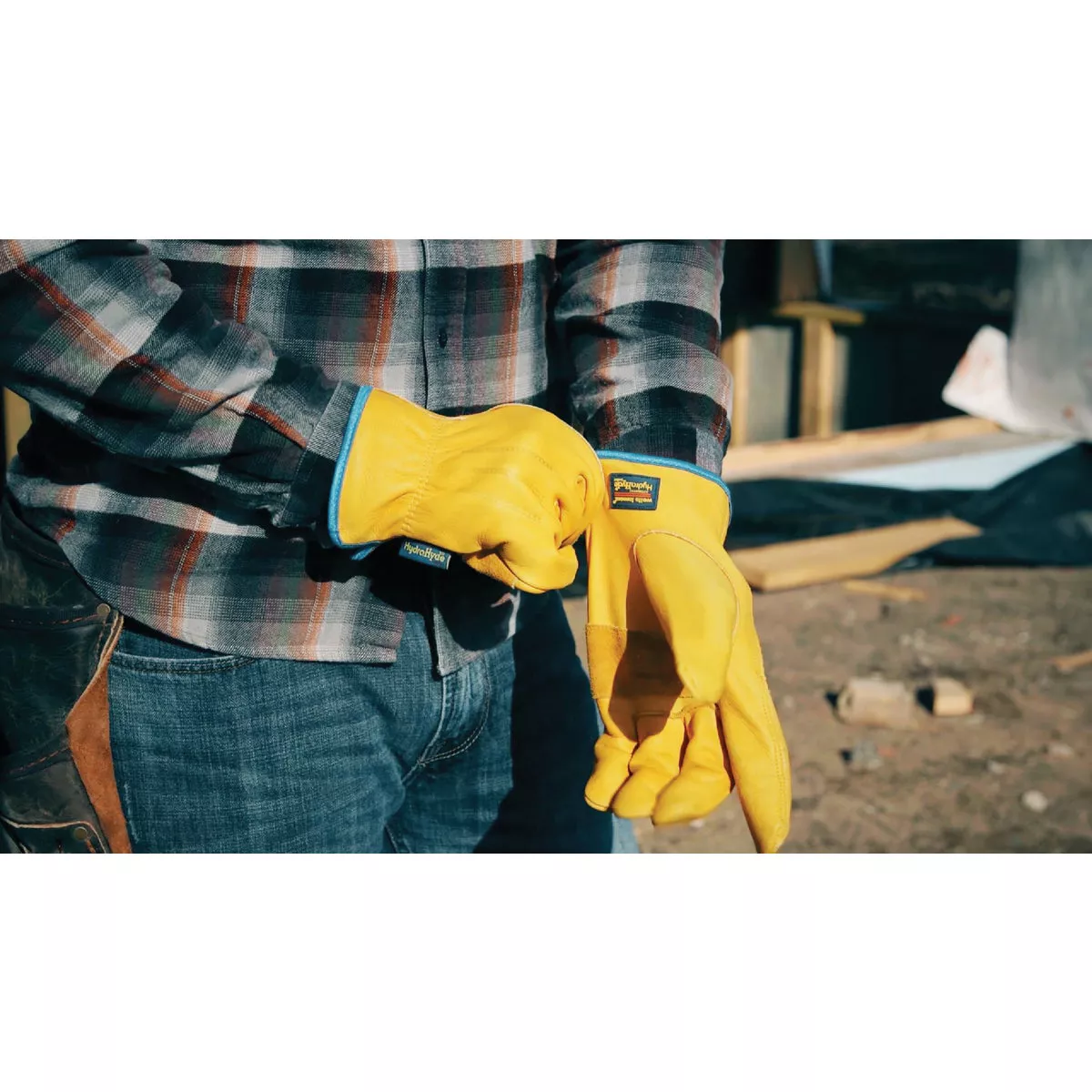 Wells Lamont HydraHyde Men's Extra Large Cowhide Leather Work Glove - photo 2
