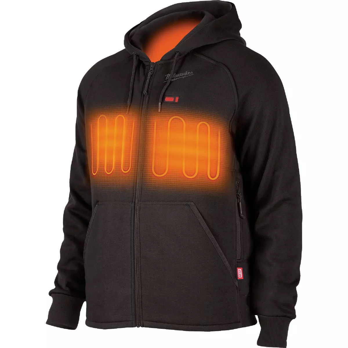 Milwaukee M12 Men's Black Cordless Heated Hoodie Kit, M - photo 3