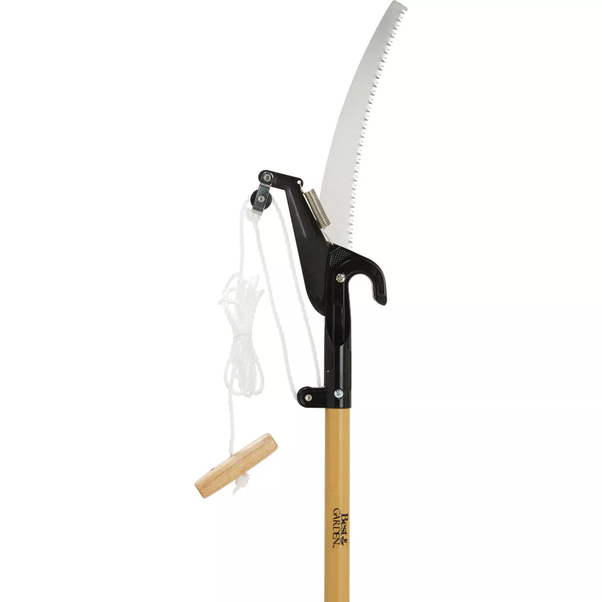 Best Garden 1 In. Cutting Capacity 8 Ft. Wood Pole Tree Pruner