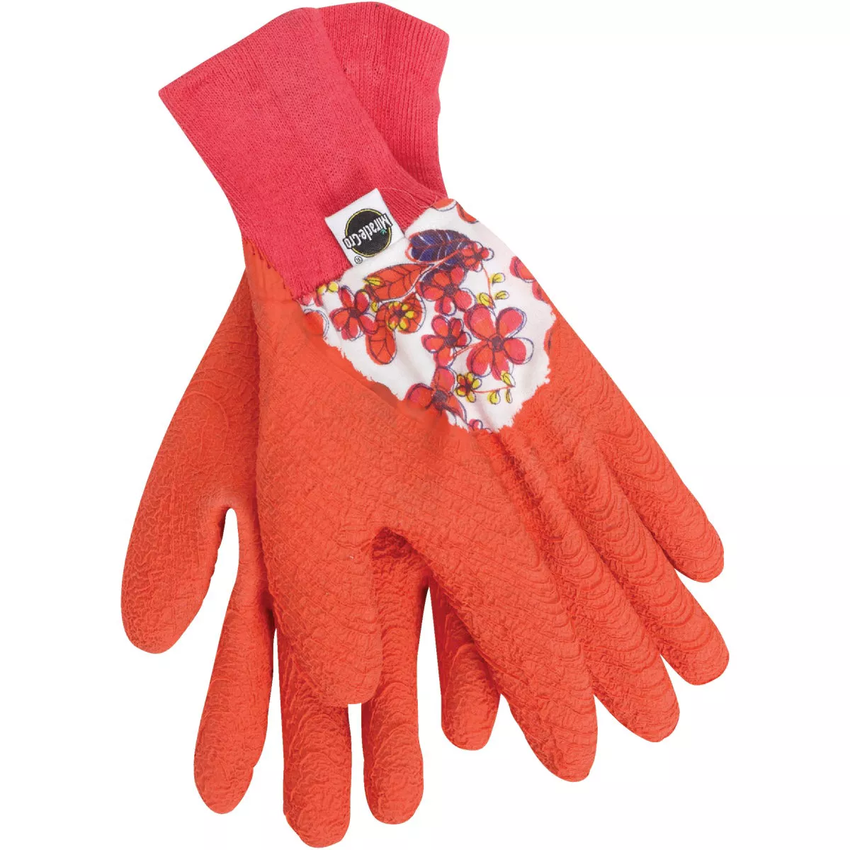 Miracle-Gro Women's Latex Dipped Stretch Jersey Gloves, Medium/Large