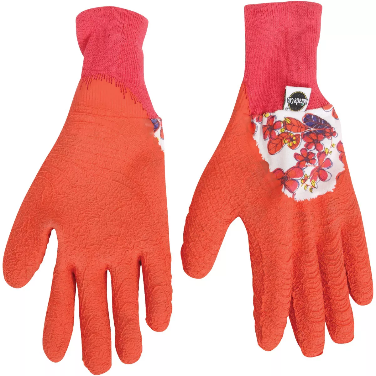 Miracle-Gro Women's Latex Dipped Stretch Jersey Gloves, Medium/Large - photo 3